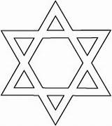 Star Coloring Hanukkah David Pages Colouring Related Posts Jewish sketch template