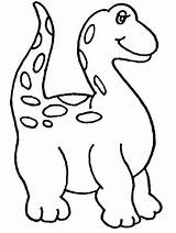 Diplodocus Baby Coloring Pages Color Hellokids Print Dinosaur sketch template