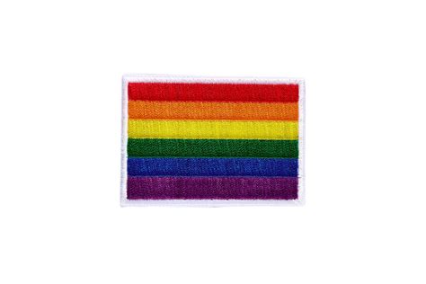 rainbow lgbtqi pride flag patch cybershop australia