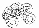 Truck Coloring Pages Trophy Template sketch template