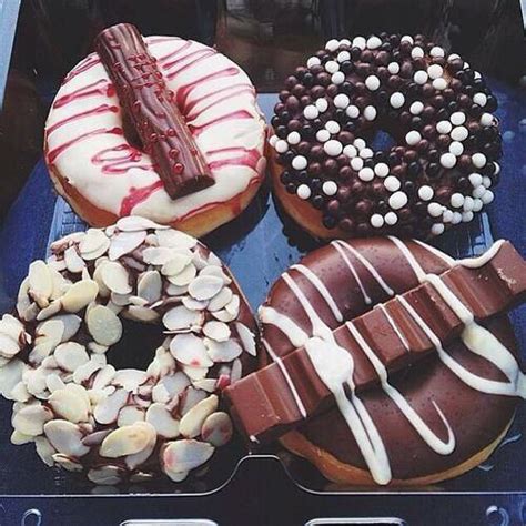 chocolate cute delicious donuts food junk food love