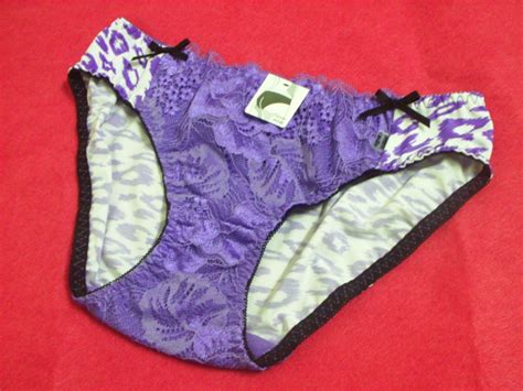 Littlepantyhut Pierre Cardin Purple Lace Panty 8 N300