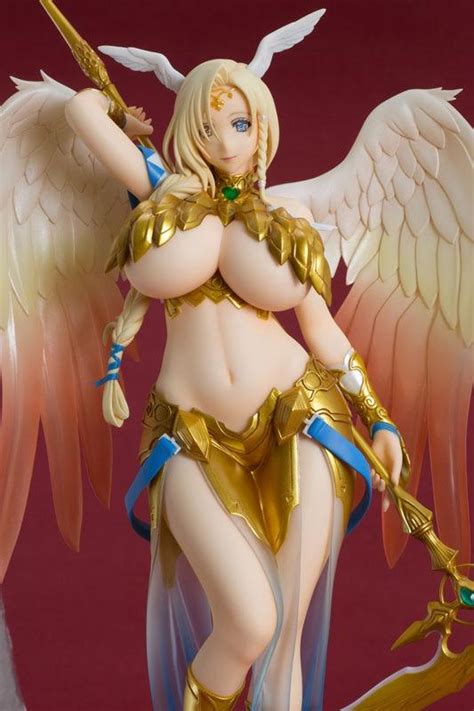 angelic sariel ero figure blessed with huge breasts