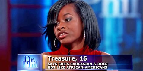 black teen on dr phil says she s white but sister says it s a hoax