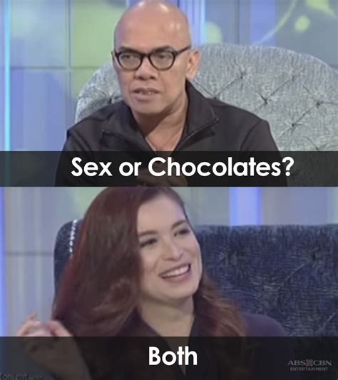 Sexy Time Or Chocolates Here Are Some Twba Guests Who Answered The