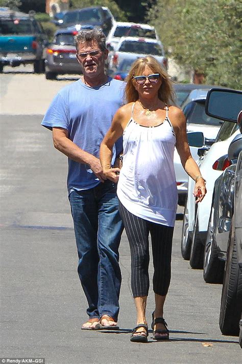 Goldie Hawn With Kurt Russell In La After Her Holiday With Sylvester