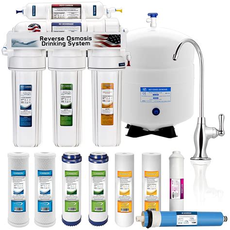 stage home drinking reverse osmosis system  extra full set