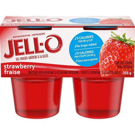 jell  refrigerated gelatin snacks strawberry walmart canada