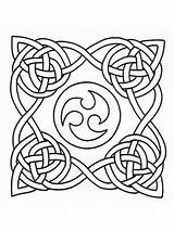 Celtic Coloring Pages Knot Adult Printable Adults Bright Colors Favorite Color Choose sketch template