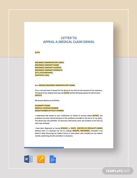 medical letter template  sample  format