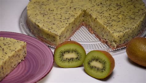 tarta de kiwi sin azucar  postre saludable ecologizate