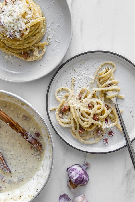 classic creamy carbonara with pancetta recipe real food recipes