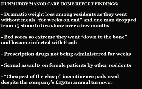 Psni Investigated Dunmurry Manor Care Home Three Times