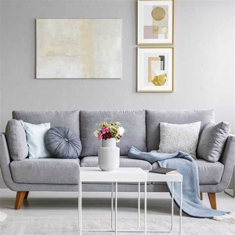 gray couch living room ideas