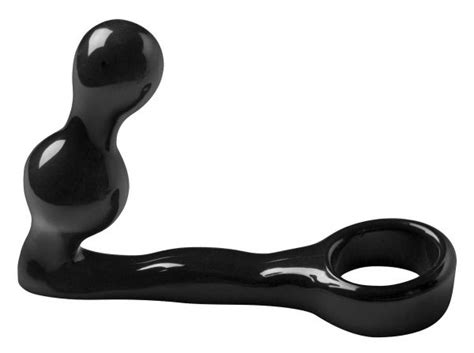 The Spire Cock Ring With Anal Plug Black On Literotica