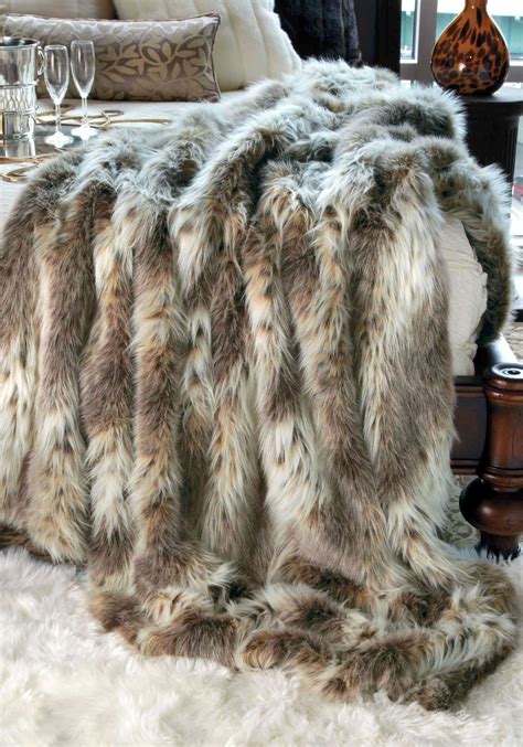 faux fur blanket queen