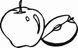 Coloring Pages Apple Printable Fall Apples Kids Core Color Clipart Print Getcolorings Clipartbest Bestcoloringpagesforkids Leaf sketch template