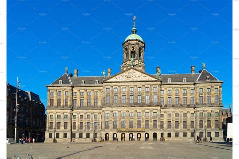 koninklijk paleis  amsterdam architecture  creative market