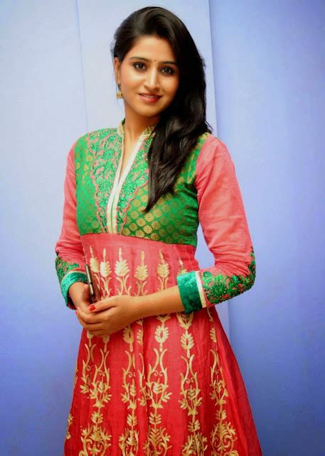 tv actress varshini sounderajan latest pics in red dress navel queens