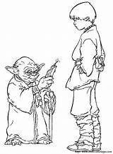Anakin Yoda Skywalker sketch template