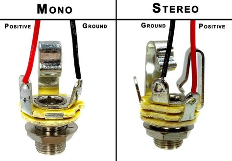 stereo audio jack wiring
