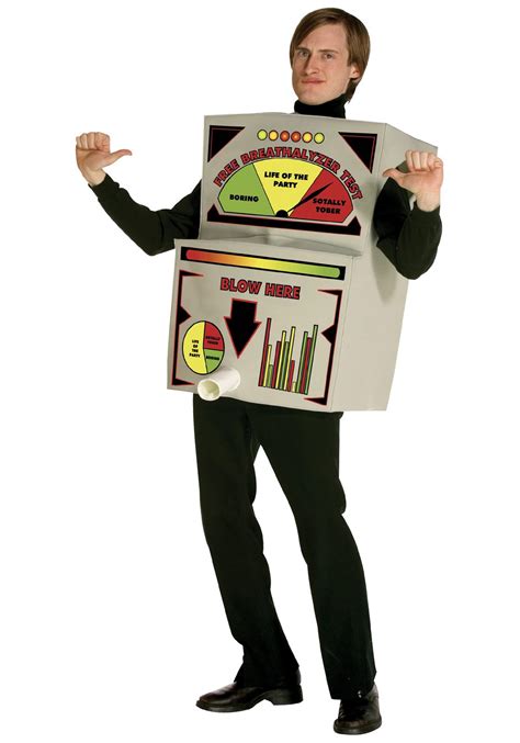 Breathalyzer Costumes Adult Funny Halloween Costumes For Men