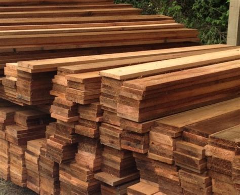 Western Red Cedar Fence Board Grades « Cedar Country Lumber