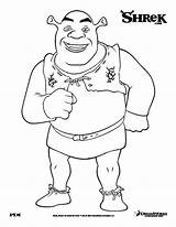 Shrek Coloring Pages Wonder sketch template