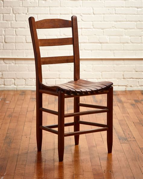 farmhouse chair handmade  nc solid hardwood