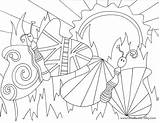 Coloring Pages Doodle Insect Bugs Alley Butterfly Bug Butterflies Insects Getcolorings Color sketch template