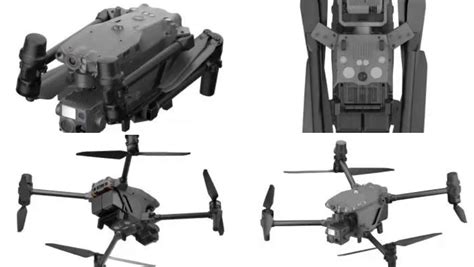 leaked  show foldable dji matrice drone    rtk