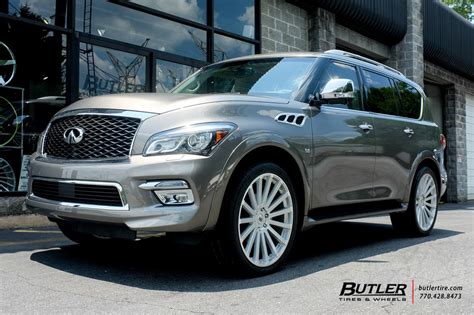 infiniti qx   black rhino spear wheels
