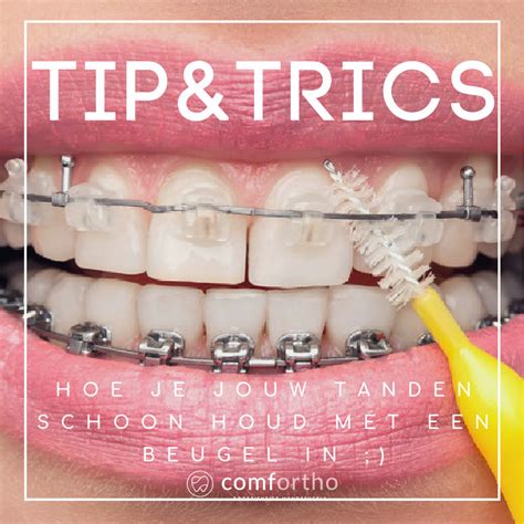 tips trics   clean  teeth  braces