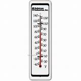 Thermometer Aluminum Coloring Outdoor Thermometers Promotional Pages Weather Template Item sketch template