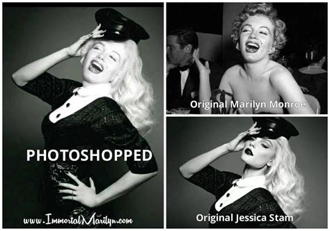 marilyn monroe photoshopped with the caption original marilyn monroe s name
