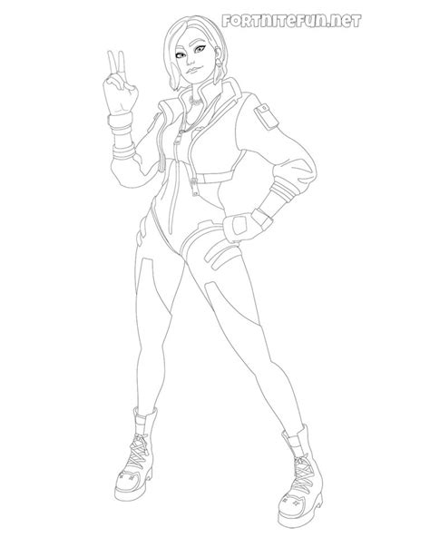 fortnite rox coloring page coloring pages