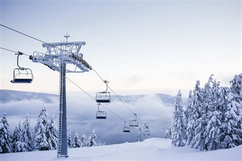 ski lifts  high   ground   ski