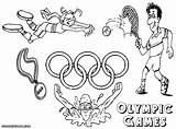 Coloring Pages Olympiad Olympic Games sketch template