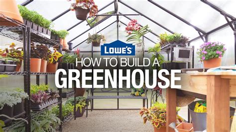 build  greenhouse youtube