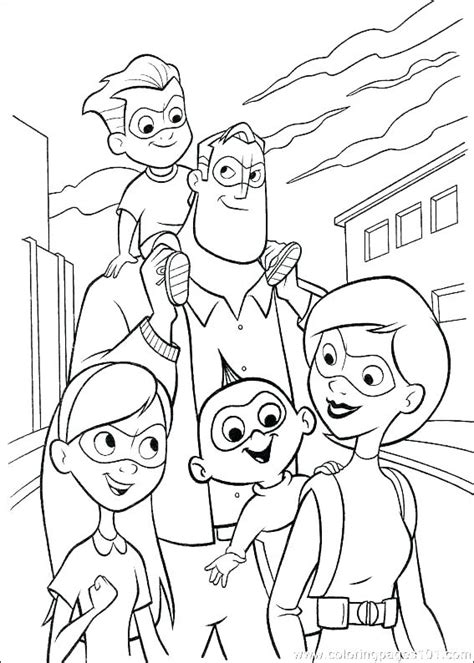 incredibles    parr family  incredibles  kids coloring