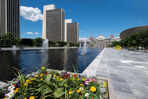 upcoming  visit  empire state plaza  york state capitol