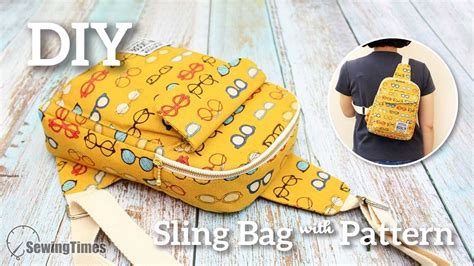 diy crossbody sling bag  pattern     fanny pack