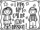 Coloring Mission Missionary Primary Pages Clip Singing Children Missionaries Hope Call Time They Lds Missions Clipart Conference Make sketch template