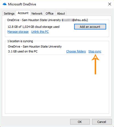 onedrive pause stop file sync