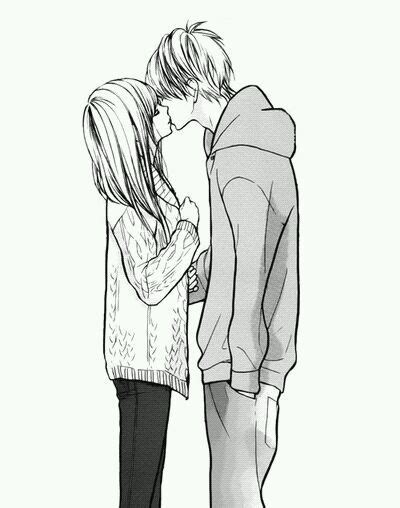 Kissing With Images Anime Couple Kiss Manga Love