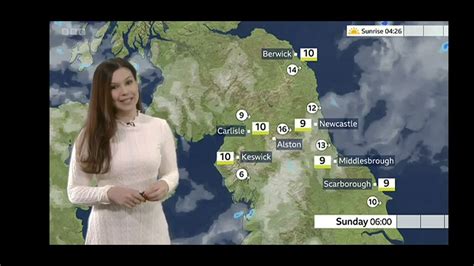 katerina christodoulou with weekend weather nth uk youtube