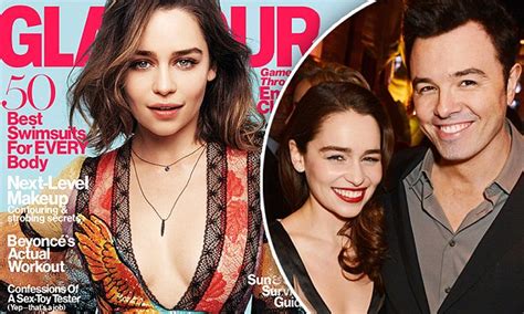 Emilia Clarke Confirms She Dated Seth Macfarlane Daily Mail Online