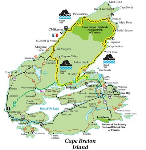 Printable Map Of Cape Breton Island Free Printable Maps