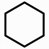 Hexagon Pentagon Vectorified sketch template