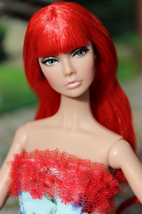 close    doll  red hair